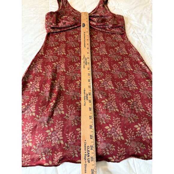 Cider Baby doll M  Floral V-Neck Sleeveless Midi Dress Romantic Euro Summer y2k - Picture 10 of 15